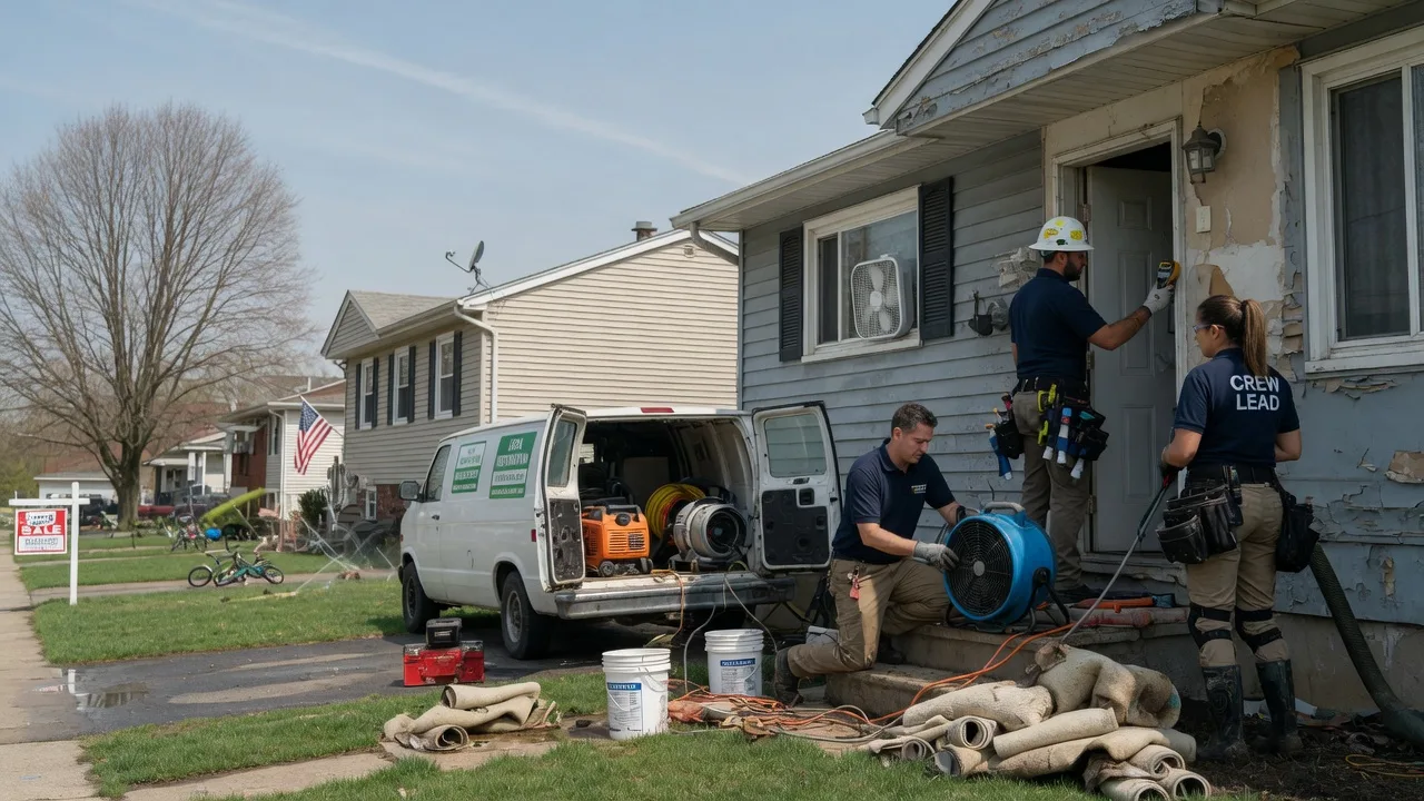 Flood Cleanup in Homer, IL near me