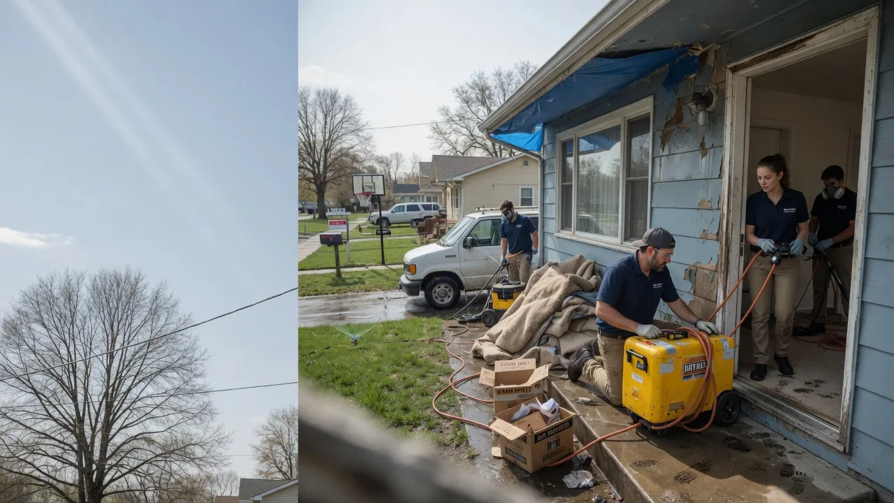 Basement Flood Cleanup in Homer, IL near me